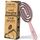 FABCARE Mini Haarbürste Wildschweinborsten Detangler-Bürste Doppelfeder Spiralfeder Kein Ziehen Pro Magic Tool Kompakt Elegant (Rosa)
