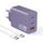 Anykon 65W USB C Ladegerät, 3 Port GaN Netzteil Adapter, USB C PD 3.0 PPS Schnellladegerät mit 2M Kabel für MacBook Air Pro M1/M2,iPhone 17 Pro Max/16/15/14/13,Switch,Galaxy S24 Ultra/S23/S22,Tablet