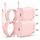 2Pack USB C Ladegerät Ladekabel für iPhone 17/17 Pro/16 Pro Max/15 Pro/15 Plus, iPad, MacBook, Samsung, 20W USB C Power Adapter Schnellladegerät mit Schnellladekabel 2M-Rosa