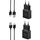 USB Ladegerät Schnellladegerät mit USB C Ladekabel 1,5m Für Samsung Galaxy S22 S21 S20 S10 S9 S8 A16 A15 A14 A35 A56, Fire HD 8/10/ 10 Kids Pro (2 Pack Schwarz)