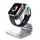 Lamicall Ladestation für Apple Watch, Charging Dock Station - Halterung Ständer für Apple Watch Series 11,10, 9, 8, SE3, Ultra 3, iWatch Series 7/6/5, 49mm / 46mm / 44mm / 42mm / 40mm / 38mm - Silber