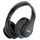 Uliptz Bluetooth Kopfhörer Over Ear, 65 Stunden Spielzeit Kopfhörer Kabellos mit 6 EQ-Modi, HiFi-Stereo Faltbares Bluetooth 6.0 Wireless Headphones für Reisen/Büro/Handy/PC (Schwarz)