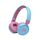 JBL Jr310 BT On-Ear Kinder-Kopfhörer - Hellblau-Rosa – Kabellose Bluetooth-Ohrhörer mit Headset und Fernbedienung – Ideal für Schule und Freizeit