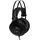AKG K52 Geschlossener Hochleistungs-Monitoring-Studiokopfhörer, kabelgebunden, leichtes Design, 3,5-mm- und 1/4-Zoll-Adapter, 3 m Kabel - Schwarz