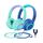iClever Kinder Kopfhörer mit Sharing Splitter [2 Pack]- 85dBA Safe Volume Limited - HS22 Kopfhörer für Kinder mit Kabel, Tangle-Free 3.5mm Jack Foldable Stereo für Schule/Tablet/Reisen