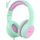EarFun Kinder Kopfhörer, Kopfhörer Kinder mit Kabel, 85/94dB Lautstärkenbegrenzer, faltbar, verstellbar, Stereo Sound, HD-Mikrofon, Audio-Sharing, Over-Ear Kinderkopfhörer für Schule/Tablet/Reisen