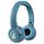 POGS Drahtloser Bluetooth Kinderkopfhörer | The Gecko 2 | Faltbarer robuster Kinderkopfhörer ab 3 Jahren | Lautstärkebegrenzung 70-85 dB | Mikrofon | On-Ear | Drahtlose Musik-Sharing-Funktion (rBlau)