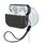 ESR für Airpods Pro 2 Hülle (2023/2022/2019), kompatibel mit AirPods Pro 2./1. Generation, MagSafe Ready, Magnetischer Deckel, USB-C/Lightning Kabel, Hybrid Sturzschutz, Schwarz