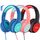 EarFun Kinder Kopfhörer, 3er-Pack, Kopfhörer Kinder mit Kabel, 85/94dB Lautstärkenbegrenzer, verstellbar, Stereo Sound, HD-Mikrofon, Audio-Sharing, Over-Ear Kinderkopfhörer für Schule/Tablet/Reisen