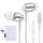 LUDOS OMNITONE USB C Kopfhörer, 5 Jahre Garantie für iPhone 17 16 15 Pro Max Plus Air Samsung Galaxy S24 S23 Ultra S22 S21 FE S20 A53 A54, USB Typ C Ohrhörer mit Mikrofon In-Ear mit Kabel für iPad
