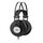 AKG K72 Geschlossener Hochleistungs-Monitoring-Studiokopfhörer, kabelgebunden, leichtes Design, 3,5-mm- und 1/4-Zoll-Adapter, 3 m Kabel - Schwarz & Silber