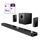 ULTIMEA 9.1 Soundbar für TV Geräte, 470W Surround Sound System mit 2 Rear-Lautsprechern, Teilbare Dolby Atmos Soundsystem mit 6,5″ Wireless Subwoofer RGB Soundbar, HDMI/AUX/Bluetooth, Apollo S90