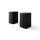 LG SPT8-S Rücklautsprecher-Set, Rücklautsprecher-Set für Soundbars, 100 W Leistung und 2,0 Kanäle, leistungsstarker und Surround-Sound, platzsparendes Design, Schwarz