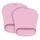 TECKNET Mauspad mit Gelkissen, Memory Foam Mousepad Ergonomisches Wasserdicht Komfort Mausmatte mit Handgelenkpolster Handauflage für Alle Maus Offfice Heim Computer Laptop, Pink, 2 Pack