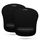 TECKNET Mauspad mit Gelkissen, Memory Foam Mousepad Ergonomisches Wasserdicht Komfort Mausmatte mit Handgelenkpolster Handauflage für Alle Maus Offfice Heim Computer Laptop, 2 Pack