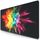 TITANWOLF - XXL Speed Gaming Mauspad 900 x 400mm - XXL Mousepad - Tischunterlage Large Size - verbessert Präzision und Geschwindigkeit - Color Explosion Bunt