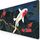 Gaming Mauspad XXL Großes Mousepad mit vernähten Kanten - Wasserdicht und rutschfest - Verbessert Präzision und Geschwindigkeit - Für PC, MacBook(Gem, 400L x 900B mm)
