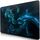 Sidorenko Gaming Mauspad | 350 x 260mm | Mousepad | spezielle Oberfläche verbessert Geschwindigkeit und Präzision | Fransenfreie Ränder | rutschfest | Blau