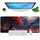 Japan Mauspad xl Gaming Mousepad Kirschblüte Rot Desk Pad Groß Desk Mat Japanisch Bürozubehör Anime Schreibtischunterlage 80x30cm (Kirschblüte Rot)