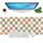 Mauspad Bunt Xl Gaming Mousepad Böhmischer Desk Pad Gitter Groß Desk Mat Retro Bürozubehör Schreibtischunterlage Frau 80x30cm (Böhmen)