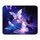 AOKSUNOVA Mauspad Schmetterling Mousepad mit Motiv Mauspad Frauen Lila 240 x 200 mm