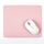 AOKSUNOVA Mauspad Klein Office Mousepad 24 x 20 cm Mausunterlage Rosa