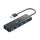 acer USB 3.0 HUB mit USB-C-Stromversorgung, Ultra Slim Multiport Hub 4 Ports USB 3.0 Adapter für PC, Laptop, Tastatur, Maus, HDD, MacBook Pro/Air, iMac, Surface Pro, macOS, Windows, Linux usw. - 20cm