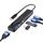 SABRENT USB C Hub mit HDMI 4K 60Hz, 3X USB A, PD 100W Ladegerät, 5-in-1 Multiport Adapter Mehrfach Dock, USB-C Port Dongle kompatibel mit MacBook, iPhone 15/16, iPad, Steam Deck, Laptop, PC (HB-TC5P)