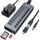 Powered USB 3.0 Hub, Wenter 10 Ports 36W USB Hub Aktiv, Aluminium USB Splitter mit individuellen EIN/Aus Schaltern, SD/TF Kartenleser und USB Hub mit Netzteil für PC/Laptops/MacBook Pro/Air/iMac/iPad