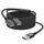 MOGOOD USB Splitter Kabel USB Y Splitter Adapter Dual USB 2.0 Netzkabel Verlängerung zum Laden/Datenübertragung Dual Double USB Port Extender Hub Extra Multiport Data Split Adapter für Laptop/Mac/Auto