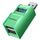 FORIDA 3 in 1 USB 3.0 Hub, Mini USB Hub Splitter mit Mehreren USB3.0 Adapter, 1 USBA 3.0 & zu 2 USB2.0 Out, Mutil Ports USB Verteiler für Laptop, MacBook, Flash-Laufwerk, Tastatur, Maus (Grün)