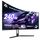 Amzfast 34 Zoll Curved Gaming Monitor, 3440x1440 UWQHD, 240Hz, 21:9 VA Panel, 1500R, 1ms MPRT, Adaptive Sync, HDR, DCI-P3 98%, sRGB 130%, Pip/PBP, HDMI2.1 & DP1.4, VESA 75x75mm, AMZG34C5Q Pro