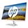 HP M24fwa Monitor - 24 Zoll Bildschirm, Full HD IPS Display, 75Hz, 5ms Reaktionszeit, AMD Freesync, HDMI, VGA, Audio In & Out, integrierte Lautsprecher, Weiss