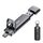 SSK 512 GB USB-C-Laufwerk bis zu 550 MB/s, schneller USB-Stick Dual Drive Typ-C + USBA USB 3.2 Gen2 Solid State Drive, externer SSD-USB-Stick für Android-Handy, Laptop, Tablet, Mac, Geschäftsreisen