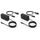 Surface Ladekabel 65W für Microsoft Ladekabel Surface Pro 11/10/9/Pro 8 3 7 4 5 6 X,Sur face Laptop 6/5/4/3/2,Book 3/2,Sur-face Go 3/2 Laptop Netzteil,USB-Port (Packung mit 2)