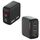 Verbatim Mini GaN Charger 100W mit Display, 3 Ports USB-C Ladegerät, Power Adapter 2× USB-C & 1× USB-A, Schnellladegerät Mehrfachstecker für MacBook, Laptop, iPad, iPhone 17, Samsung- EU, UK, USA