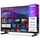 TuTu TUV25FQ1B Fernseher 25 Zoll (64 cm), Full HD Smart TV mit WLAN, Triple Tuner (DVB-T/T2, DVB-C, DVB-S/S2), App Store, AirPlay, HDMI, USB