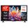 TCL 43T6C 43 Zoll QLED Fernseher, 4K UHD Fire TV, HDR10+, Dolby Vision & Atmos, Smart TV mit Sprachsteuerung mit Alexa, Google Cast & AirPlay 2