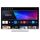 TELEFUNKEN Fernseher 40 Zoll Smart TV VIDAA XF40VP750M-W Full HD Fernseher, HDR TV mit integriertem Triple-Tuner, LED TV weiß