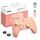 8bitdo Ultimate 2C Wireless Controller für Windows-PC und Android, mit 1000 Hz Abfragerate, Hall-Effekt-Joysticks und Hall-Triggern und Neu Belegbaren L4/R4-Stoßfängern, Turbofunktion (Pfirsich)