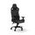 Corsair T3 RUSH Gaming-Stuhl mit Stoffbezug (2023) – Vom Rennsport inspiriertes Design – Bezug aus Weichem – Gepolstertes Nackenkissen – Lendenstütze aus Memory-Schaumstoff – Holzkohle