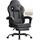 WOLTU Gaming Stuhl Stoff mit Bequemlichkeit Federunterlage, Kühl im Sommer, Gamer Chair Sessel Hohe Belastbarkeit ergonomischer mit Kopfkissen, Lendenkissen, Fußstütze, Tech-Stoff, Grau