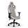 Corsair T3 Rush Gaming-Stuhl, Stoffbezug, Grau/Weiß
