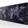 KTRIO XXL Gaming Mauspad 800x400mm, Großes Mousepad verbessert Präzision und Geschwindigkeit Gummiunterseite, Schreibtischunterlage für Gamer & Büro, Weltkarte schwarz