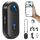 NinjaCam Action Cam 4K WiFi, Bodycam Mini Körperkamera, Helmkamera Motorrad, Sportkamera Wasserdicht bis 30M, Vlog Kamera, Tragbare Kabellose Actionkamera für Outdoor Sportarten, Schwarz