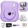 Hangrui Kinderkamera Sofortbildkamera, 14MP Sofortbildkamera Kinder mit 32G Karte & Druckpapier, 1080P Kamera Kinder Sofortdruck mit Farbige Stifte, Geschenk für 3-12 Jungen und Mädchen-Lila