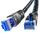 Ercielook Lan Kabel 20m, Hochgeschwindigkeits-Cat8-Netzwerkkabel für den Außen- und Innenbereich, 40 Gbit/s geflochtener Patchkabel mit RJ45-Stecker für Router/Gaming/Modem