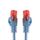 BIGtec 0,75m Gigabit Ethernet LAN Kabel Netzwerkkabel blau