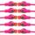 BIGtec LAN Kabel 3m Netzwerkkabel pink - 10 Stück - Gigabit Ethernet Kabel RJ45 Stecker Patchkabel für Patchpanel Netzwerk Switch Gaming kompatibel Playstation 5 PS5 XBOX Nintendo Switch 2-Station