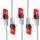 BIGtec LAN Kabel 7,5m Netzwerkkabel weiss - 5 Stück - Gigabit Ethernet Kabel RJ45 Stecker Patchkabel für Patchpanel Netzwerk Switch Gaming kompatibel Playstation 5 PS5 XBOX Nintendo Switch 2-Station